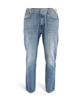 ROY ROGER'S: straight leg jeans - Roy Rogers Blue Pants