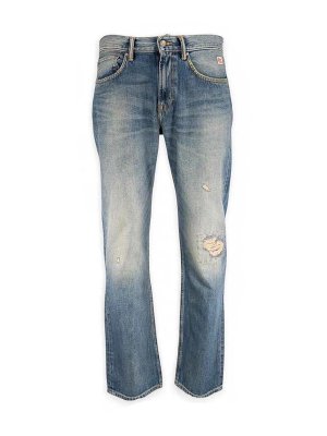 ROY ROGER'S: straight leg jeans - Roy Rogers Blue Pants