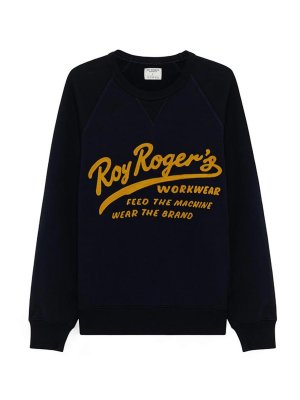 ROY ROGER'S: スウェット＆セーター - スウェットシャツ/セーター - ダークブルー