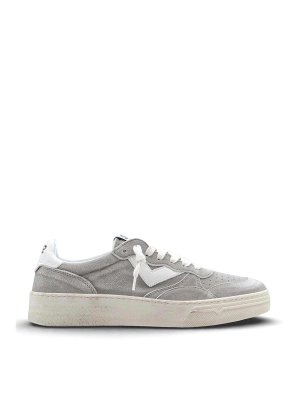 4B12: Chaussures de sport - Baskets - Gris