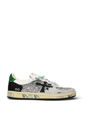 PREMIATA: trainers - Silver Sneakers