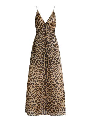 ALBERTA FERRETTI: knee length dresses - Triple Organza Dress