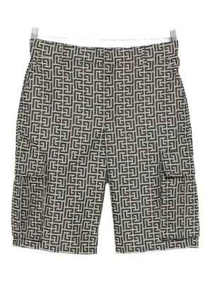 Balmain: Shorts - Shorts - Blanco