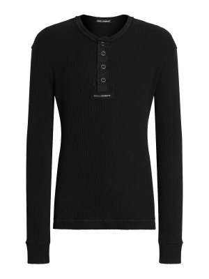 DOLCE & GABBANA: Poloshirts - Poloshirt - Schwarz