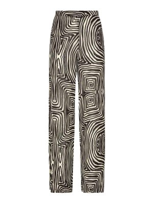 ELENA MIRO`: Casual Hosen - Casual Hose - Schwarz