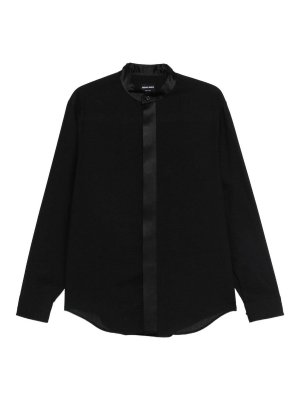 GIORGIO ARMANI: Hemden - Hemd - Schwarz