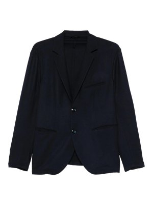 GIORGIO ARMANI: Blazer - Blazer - Azul