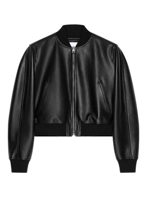 GIVENCHY: bombers - Light Cropped Bomber