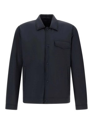 HERNO: Blazer - Blazer - Azul Oscuro