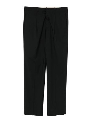 INCOTEX: Pantalons casual - Pantalons Décontractés - Noir