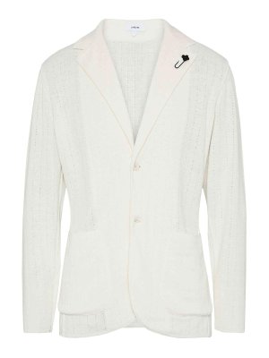 LARDINI: Vestes casuals - Veste Casual - Blanc