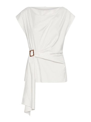 MARELLA: Tops y camisetas sin mangas - Top - Blanco