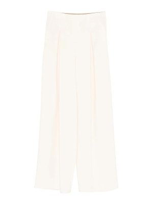 Max Mara: Casual Hosen - Casual Hose - Creme
