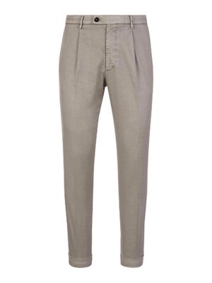 MICHAEL COAL: Pantalones casual - Pantalón Casual - Gris Oscuro