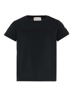 MONCLER: Camisetas - Camiseta - Negro