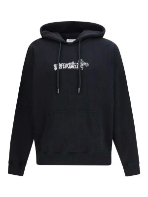 OFF-WHITE: Sweatshirts & Pulls - Sweat-Shirts - Noir