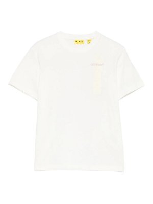 OFF-WHITE: T-shirts - T-Shirt - Blanc