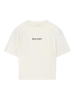 Palm Angels: t-shirts - Classic Logo Baby Tee