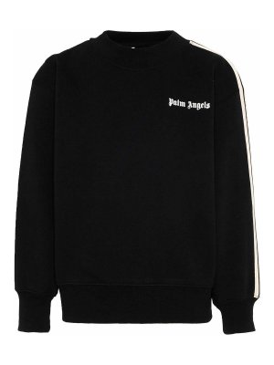 Palm Angels: crew necks - Pa Minitrack Reg Crewneck