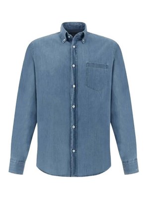 PAUL & SHARK: shirts - Denim Shirt