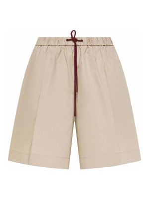 SEVENTY: Hosen Shorts - Shorts - Beige