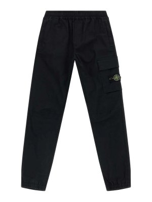 Stone Island Junior: casual trousers - Pantalone Regular Tapered