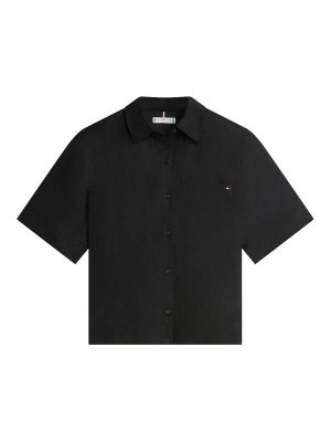 TOMMY HILFIGER: Chemises - Chemise - Noir