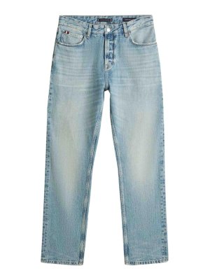 TOMMY HILFIGER: straight leg jeans - Tapered Harlem Rgd Roy Blue
