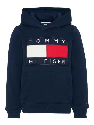 TOMMY HILFIGER: Sweatshirts & Sweaters - Heritage Flag Hoodie