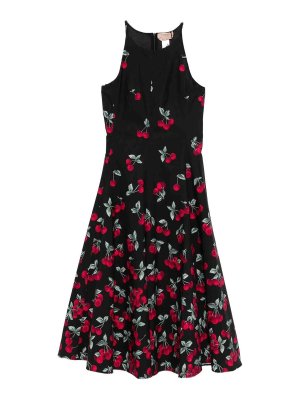 TWINSET: Vestidos media pierna - Vestido Midi - Negro