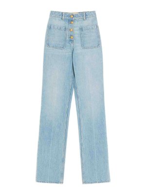 VALENTINO GARAVANI: jeans dritti, a sigaretta - Pantalone in denim
