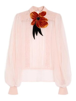 VALENTINO GARAVANI: Top e canotte - Top  ricamata