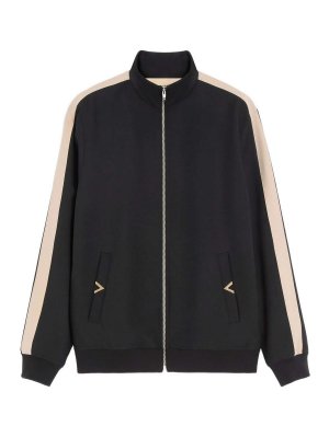 VALENTINO GARAVANI: Sweatshirts & Sweaters - Jersey Felpa Vgold
