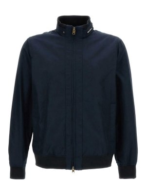 WOOLRICH: ボンバージャケット - ボンバージャケット - ブルー
