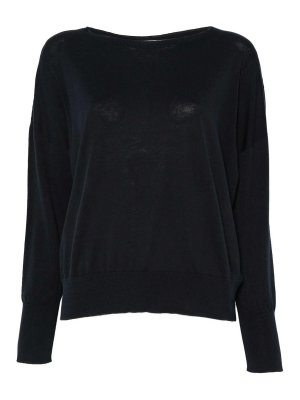 ZANONE: Suéteres con cuello pico - Suéter Cuello Redondo - Azul