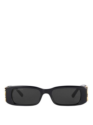 BALENCIAGA: gafas - Gafas - Negro