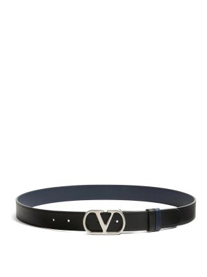 VALENTINO GARAVANI: belts - Belt H 30 Reversibile Vlogo Signature