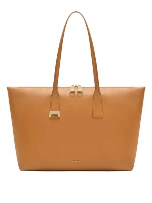 FURLA: Sacs à main - Sac Cabas - Marron Clair