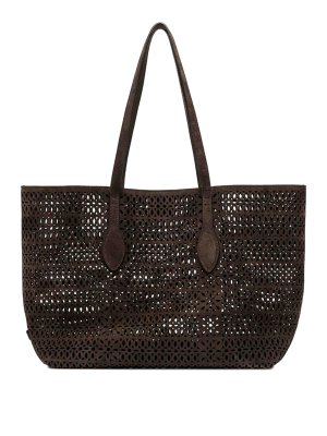 GIANNI CHIARINI: Sacs à main - Sac Cabas - Marron