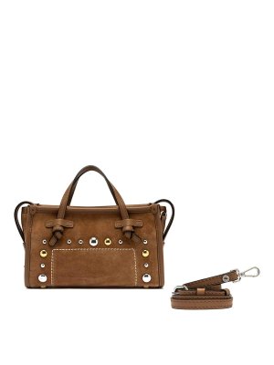 GIANNI CHIARINI: Sacs à main - Sac Cabas - Camel