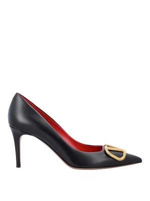 VALENTINO GARAVANI: Escarpins - Chaussures À Talon - Noir