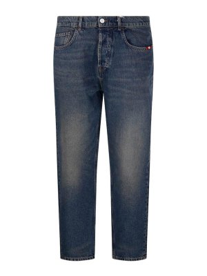 AMISH: Straight Leg Jeans - Straight Leg Jeans - Blau