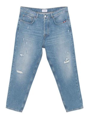 AMISH: Straight Leg Jeans - Straight Leg Jeans - Blau