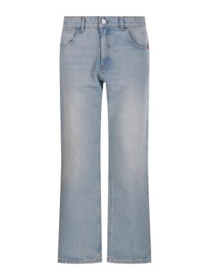AMISH: Straight Leg Jeans - Straight Leg Jeans - Blau