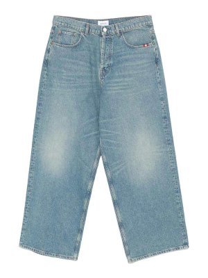 AMISH: Straight Leg Jeans - Straight Leg Jeans - Blau