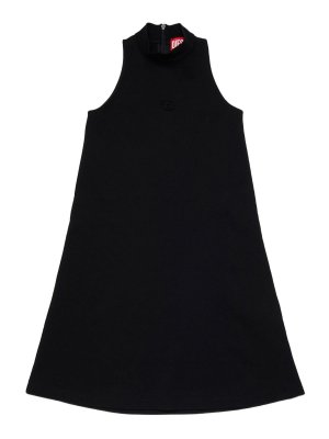 DIESEL: Vestidos media pierna - Vestido Midi - Negro