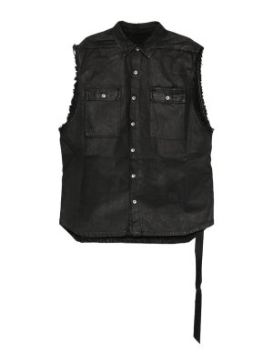 DRKSHDW: denim jacket - Gilet Denim