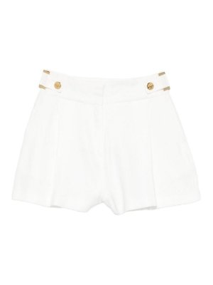 ELISABETTA FRANCHI: pantaloni shorts - Pantaloncini Con Bottoni