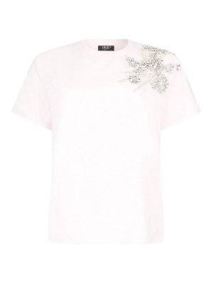 Liu Jo: t-shirt - T-Shirt Con Ricamo