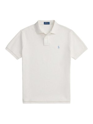 POLO RALPH LAUREN: Poloshirts - Poloshirt - Weiß